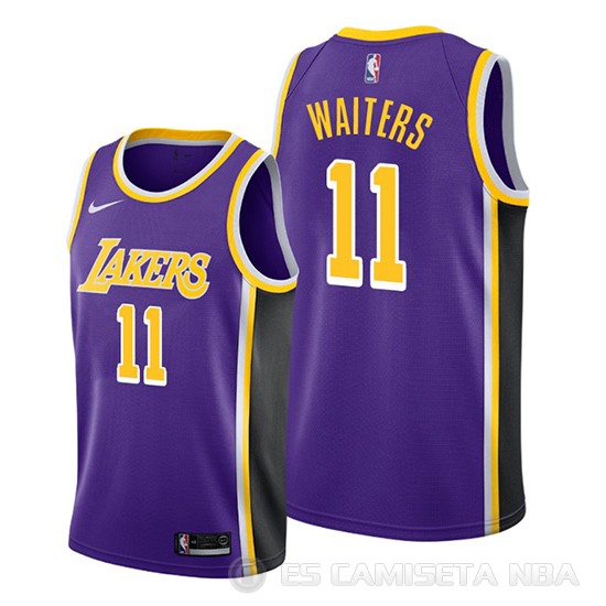 Camiseta Dion Waiters #11 Los Angeles Lakers Statement 2020 Violeta - Haga un click en la imagen para cerrar